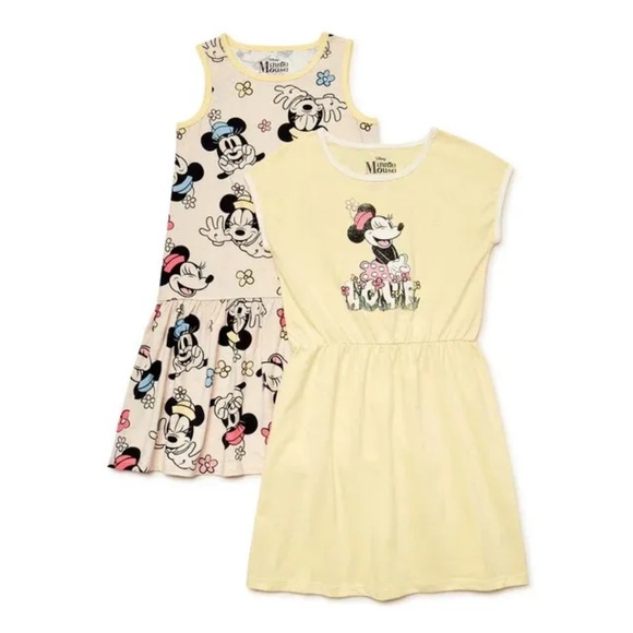 Disney Other - NWT Disney Minnie Mouse Girls Play Dress, 2-Pack
